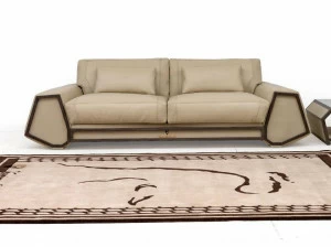 Tonino Lamborghini Casa 3-х местный кожаный диван с обивкой Super spider