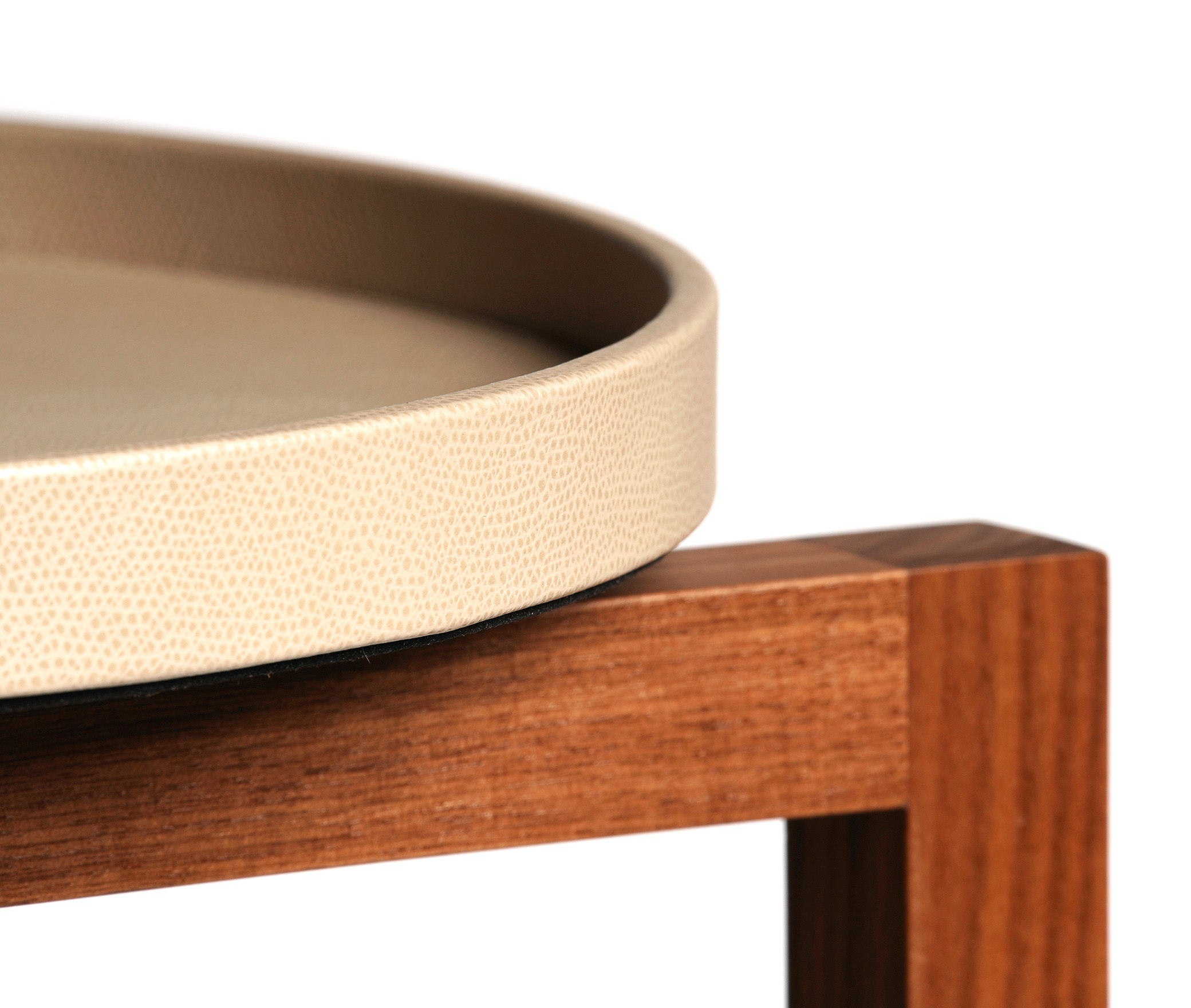 Подставка для камердинера Achille - Ø40XH130 см / зернистая кожа_earth Pinetti 00.1358.029.049 - Вид №3