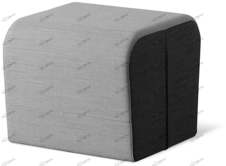 LD Seating Прямоугольный пуф из ткани Openport T