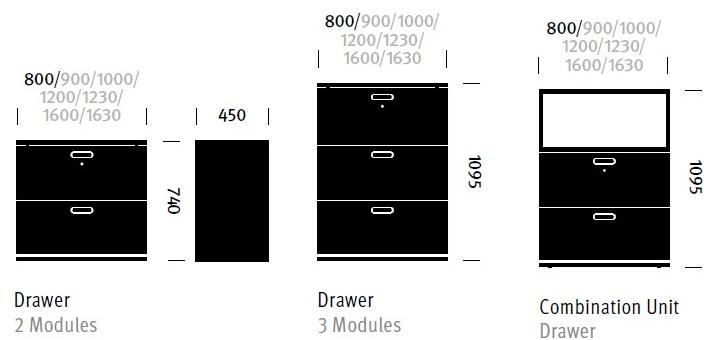 Herman Miller Модульный офисный ящик Paragraph sun-id-1418725 - Вид №2