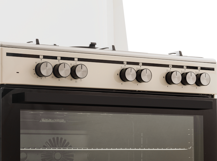 9140948 Комбинированная плита Delvento V96MR59057 бежевый STDN-0038009 - Вид №5