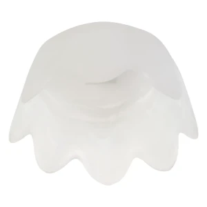 Плафон «Цветок», E27, алебастр, цвет матовый белый