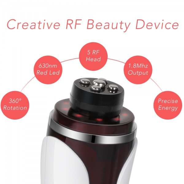 37219 Аппарат РФ лифтинга для лица RF+LED 360 Beauty Star  - Вид №2