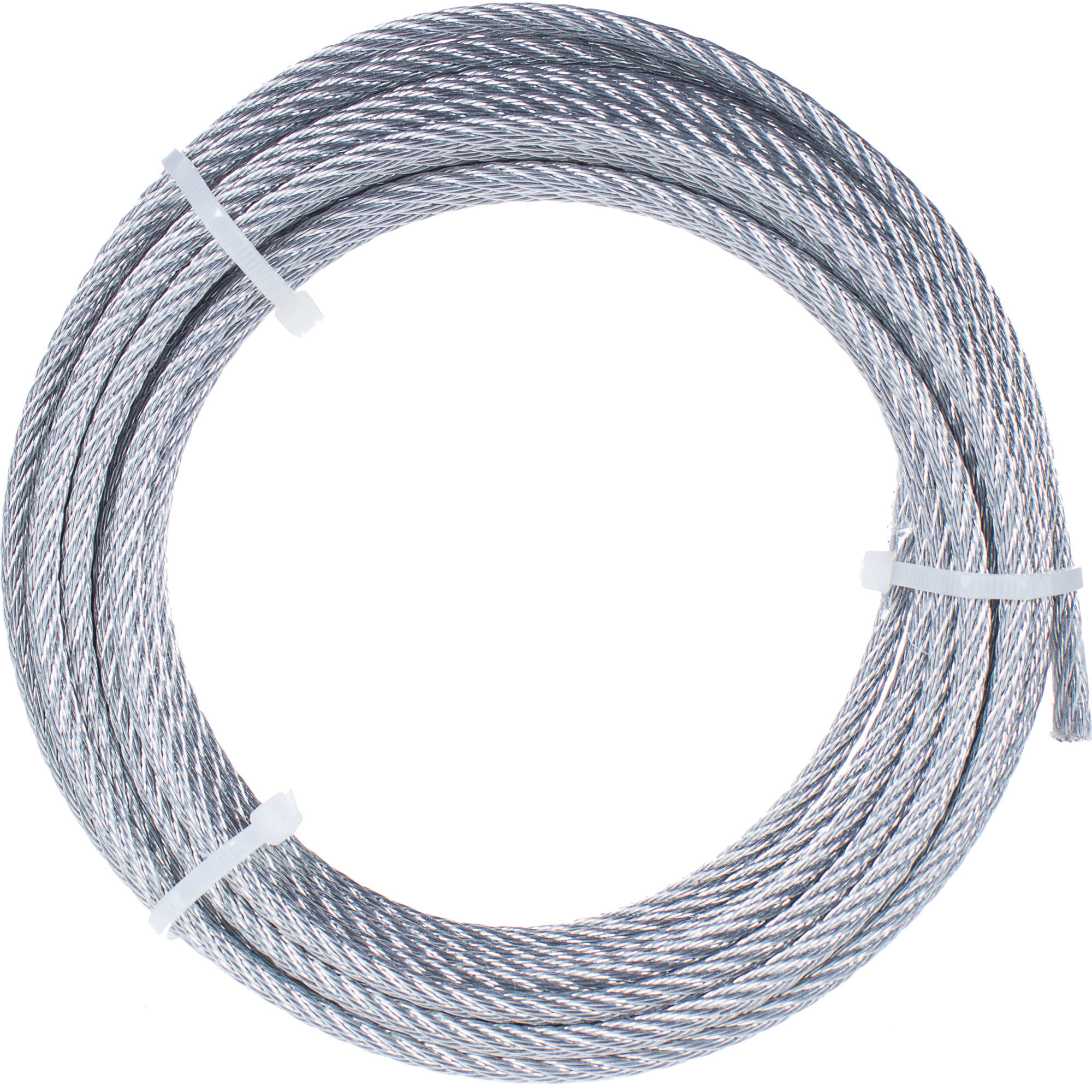 15956144 Трос стальной DIN 3055 5 мм 10 м, цвет цинк Santreyd  - Вид №2