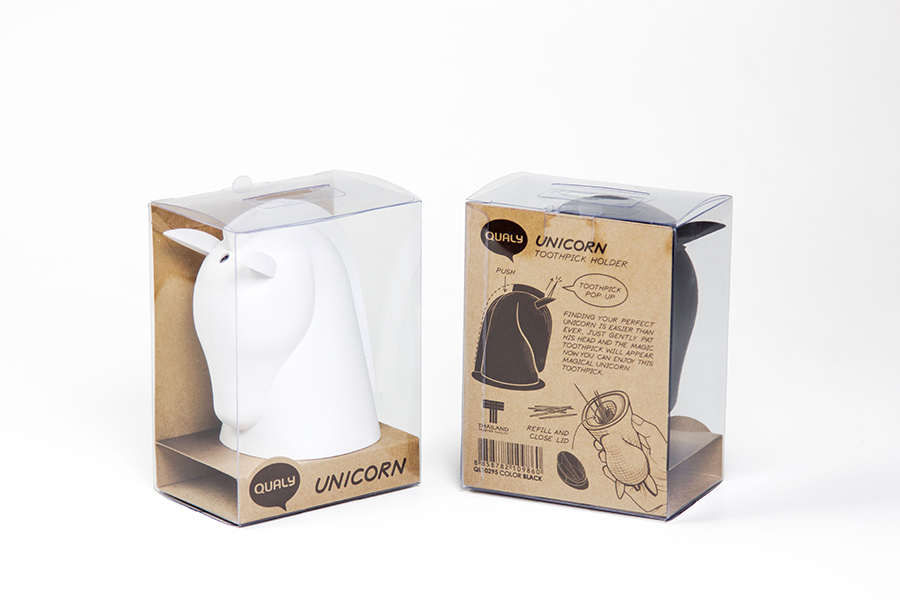 Держатель для зубочисток черный Unicorn QUALY  00-3871661 Черный  - Вид №6