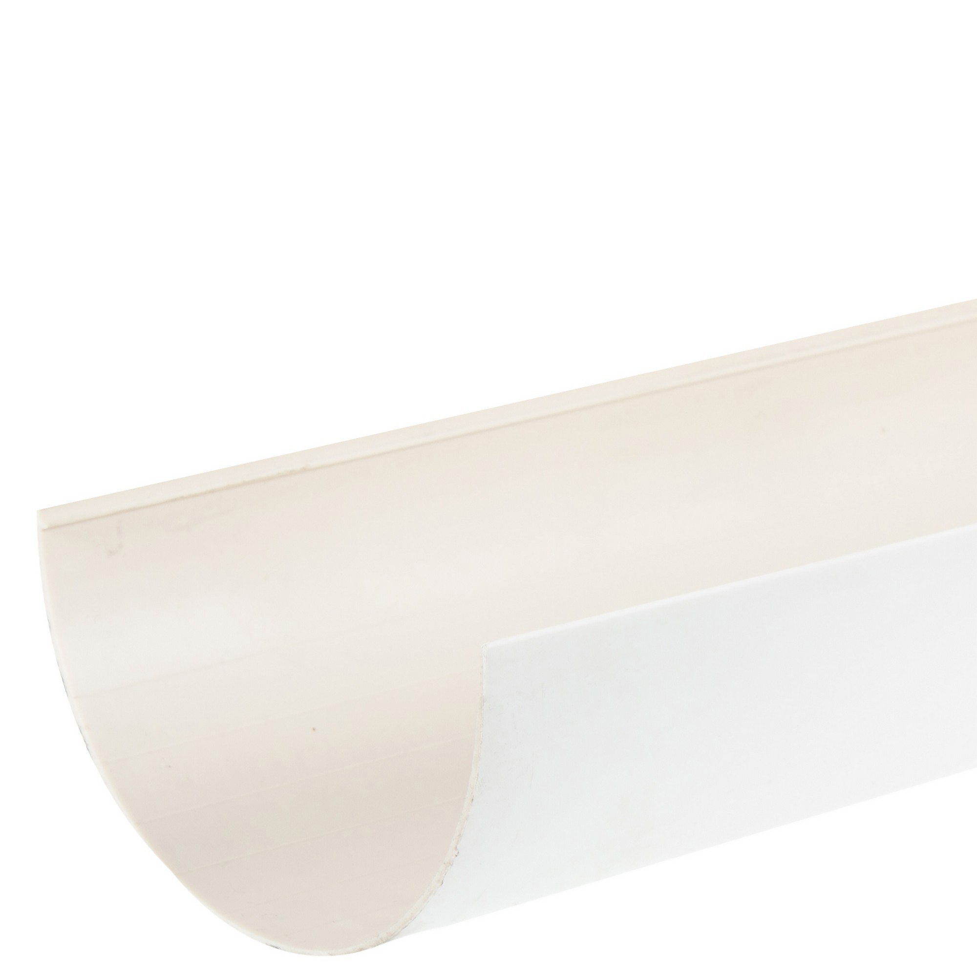 81930162 Желоб водосточный Dacha 120 мм 3 м белый STLM-0014111 DÖCKE  - Вид №1