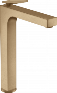 39021140 Смеситель для раковины 280, однорычажный, с рычажной ручкой, для умывальника со сливным набором AXOR CITTERIO