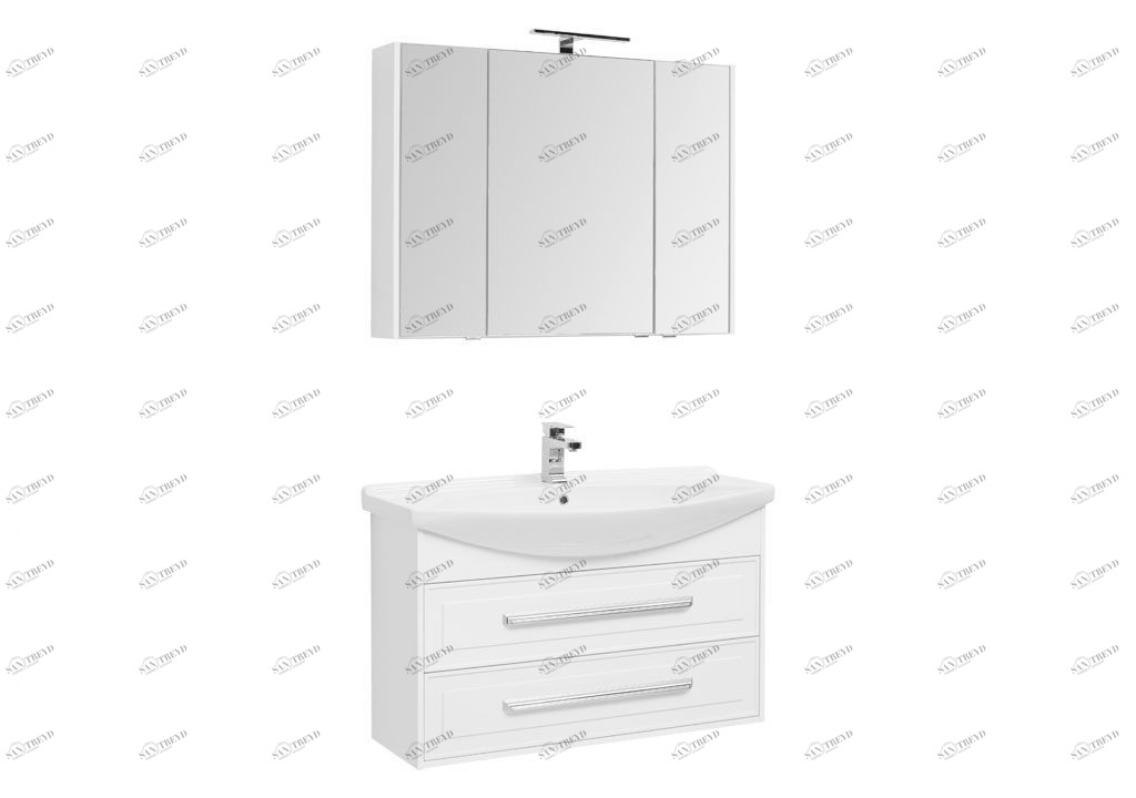 Мебель для ванной Aquanet Остин 105 белый 00213136