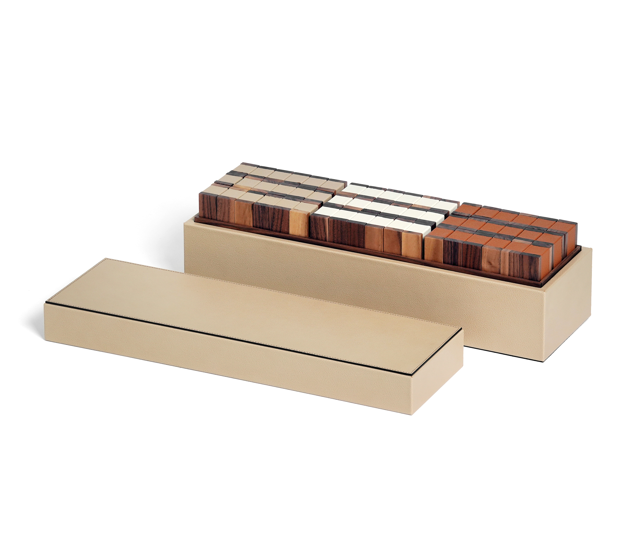 Пизанская башня - 49X15X H14,5 см / зернистая кожа_artic Pinetti 00.1219.029.085