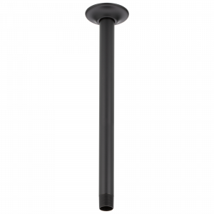 U4998-BL Держатель для душа и фланец 14 дюймов, потолочное крепление Delta Faucet Universal Showering Матовый черный