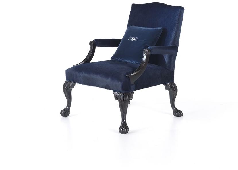 Gianfranco Ferré Home Мягкое кресло Pony с подлокотниками Paul sun-id-1438970 - Вид №2