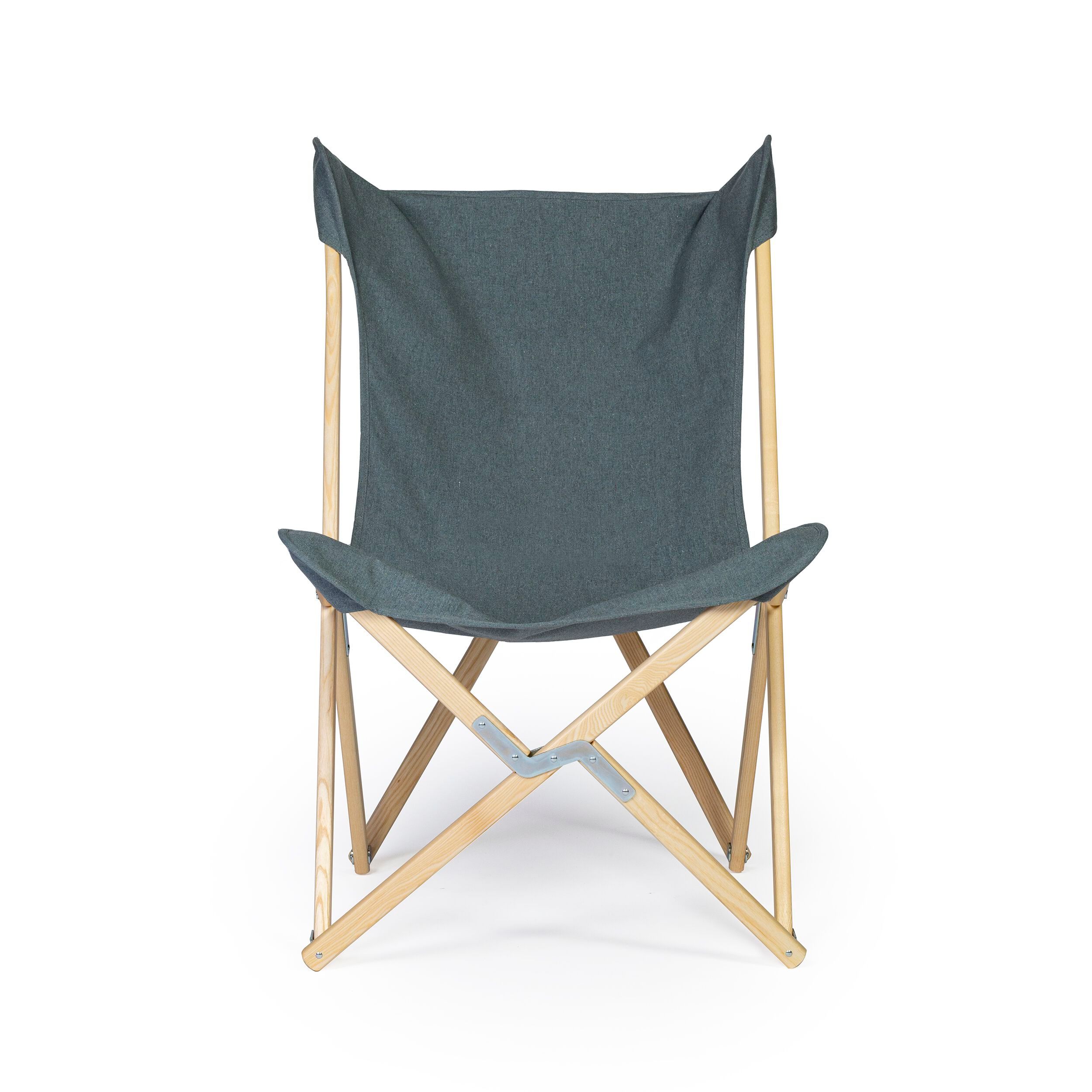 Рециркулированная ткань складной стул сада Telami Recycled ARCH-00086511