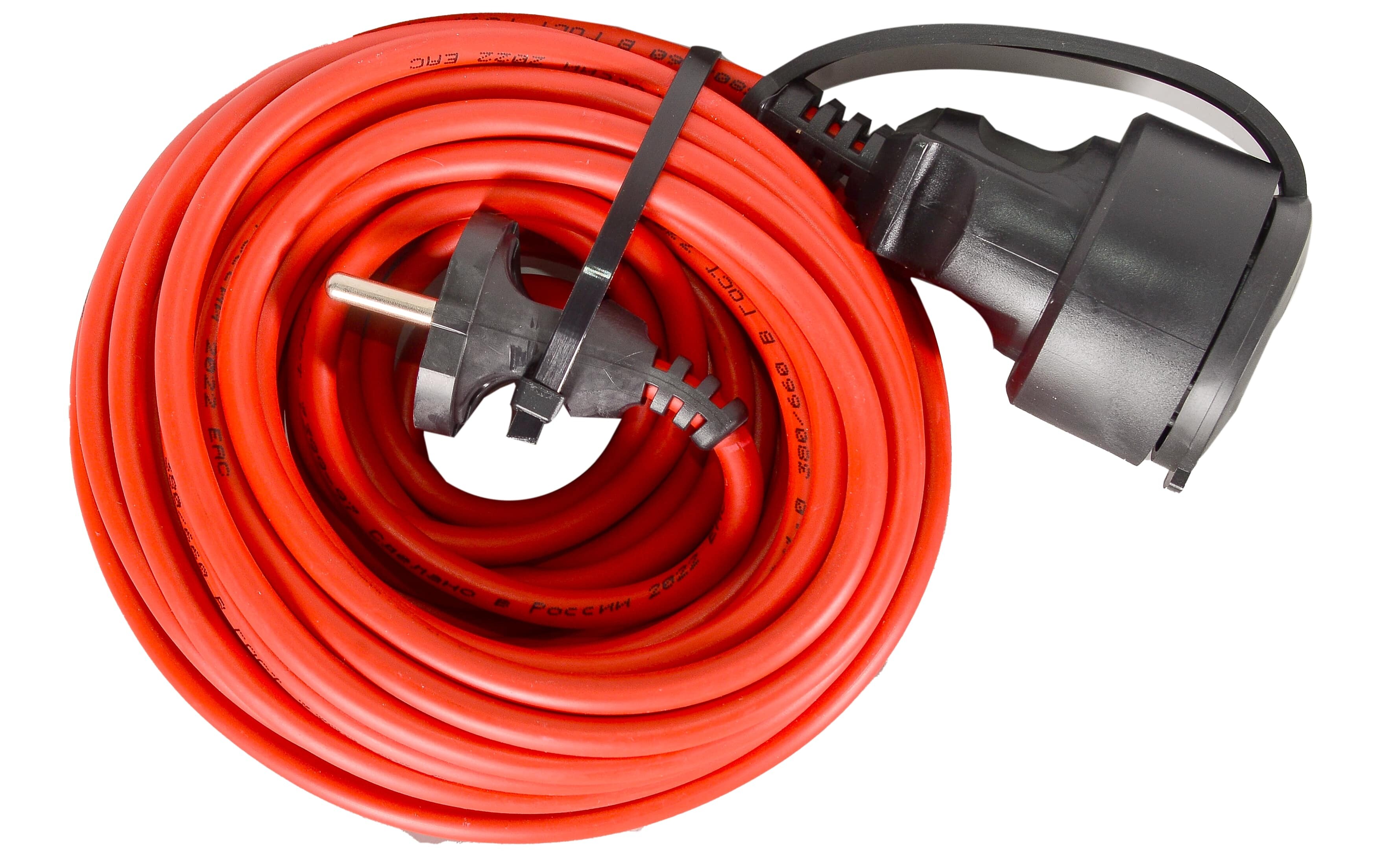 Удлинитель силовой Ресанта СУ-2х1-10/0 красный 9942648 STDN-0106052 - Вид №1