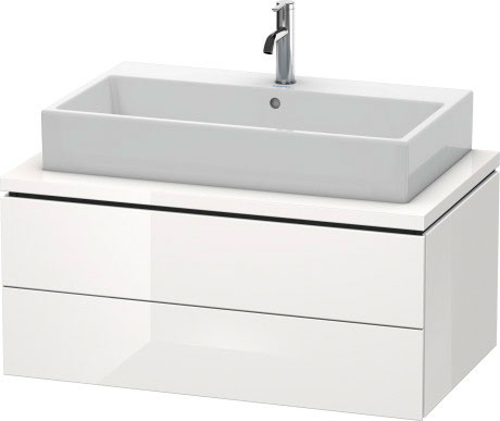 LC581807575 Тумбочка для консоли L-Cube #LC5818 920 x 547 мм Лен, декор Duravit - Вид №2