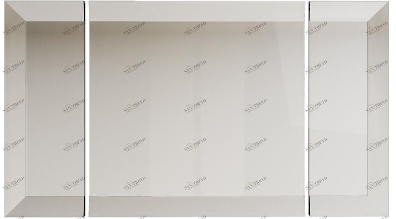 Jetclass Прямоугольное настенное зеркало  Jzs401a 