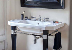 GH100549 Подвесная раковина настенная овальная Gentry Home  - Вид №1