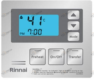 Rinnai Italia Управление водонагревателем Accessori scaldabagni – comando remoto Mc-100