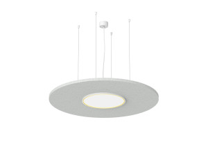 Рециркулированный Pet акустический подвесной светильник