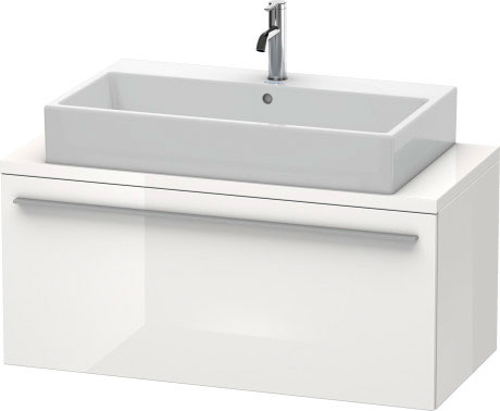 XL540407979 X-Large Тумбочка для компактной консоли Орех натуральный, декор Duravit - Вид №2