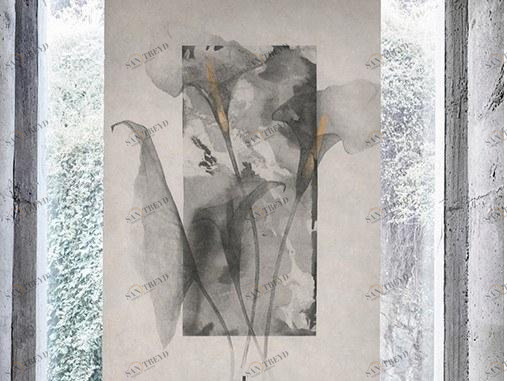 Wall&decò Водостойкие моющиеся обои с цветочными мотивами Wet system 19 sun-id-1456021