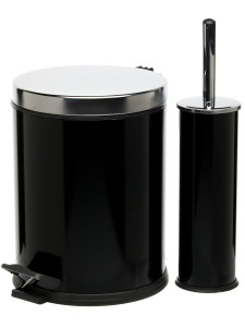 Набор аксессуаров для ванны Nebula 2Set Black