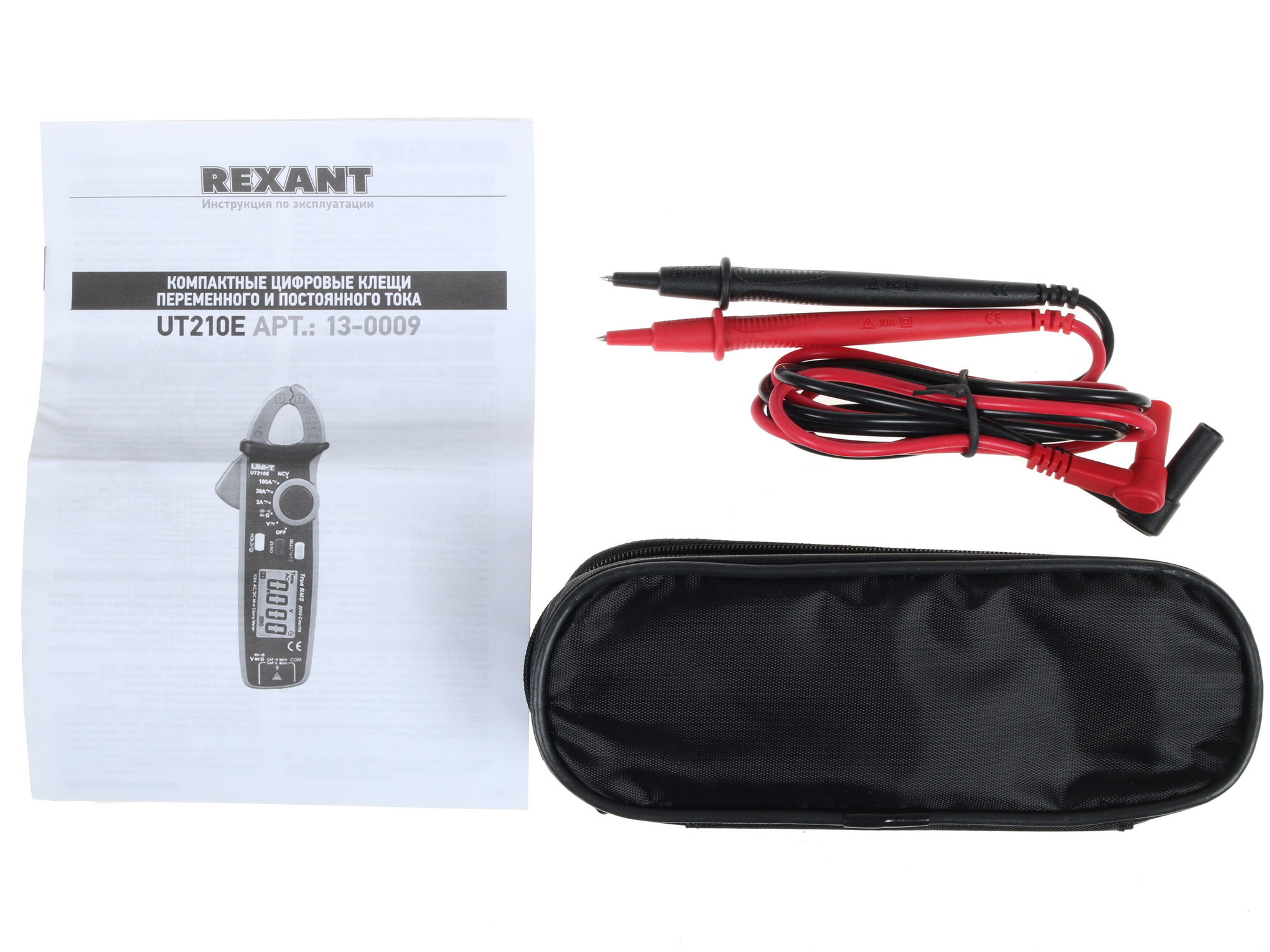 Клещи токоизмерительные UNI-T UT210E 1128061 STDN-0005005 - Вид №8