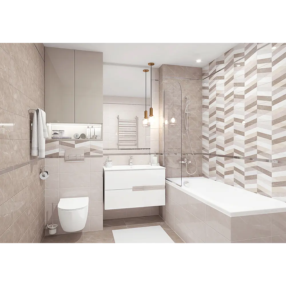 Керамогранит Savoy 40.2х40.2 см 1.62 м² цвет коричневый 82794881 STLM-2209076 Santreyd - Вид №3
