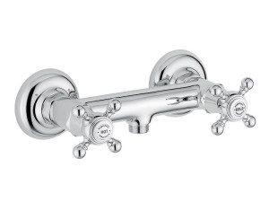 Хромированный латунный наружный смеситель для душа