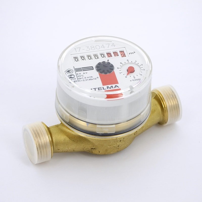 Cчетчик для горячей воды ИТЭЛМА WFW20 L=110 90˚C WFW20D110 - Вид №1