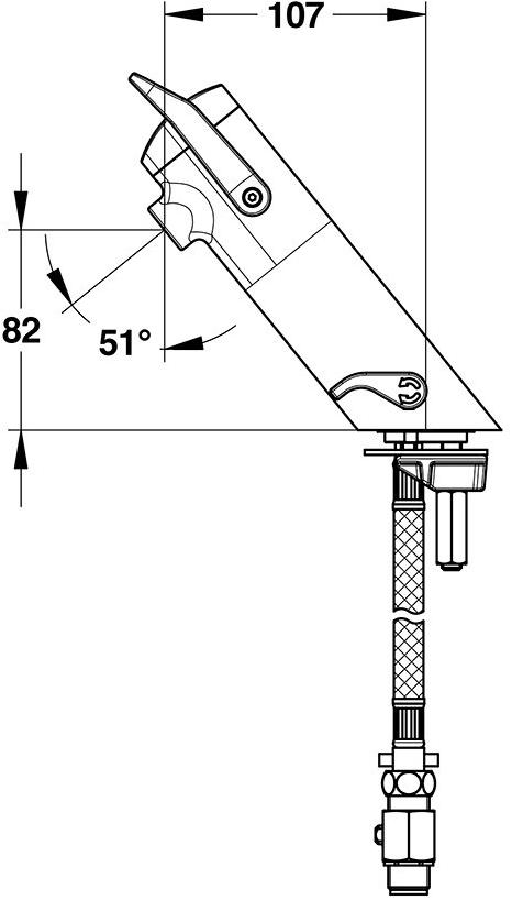 Порционный кран Presto Neo Duo 68050 68050.0 - Вид №1