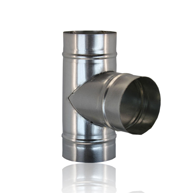 Тройник круглый (оц. сталь) d150/150/150 Santreyd 00-0232-006 - Вид №1