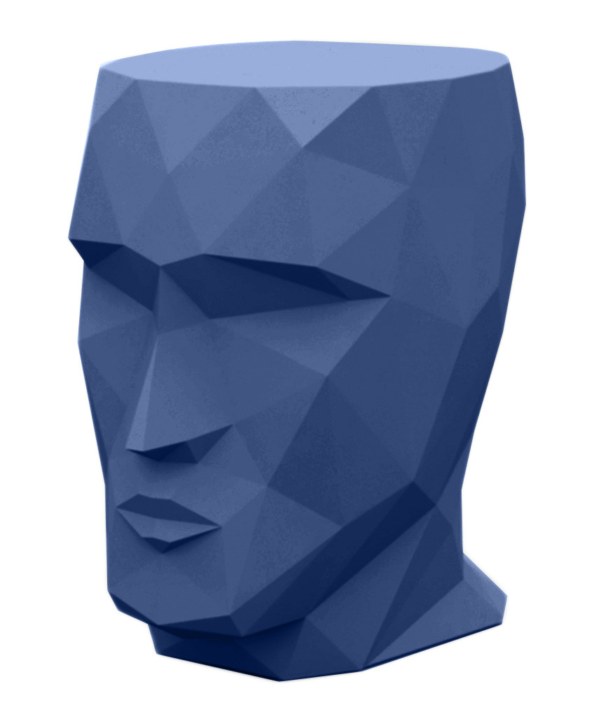 070143 Столик матовый синий Vondom Adan