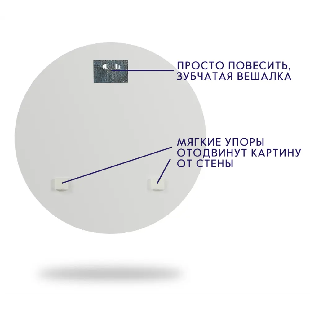 Картина на стекле Postermarket Дама с зонтиком 40x40 см STLM-2166636 - Вид №1