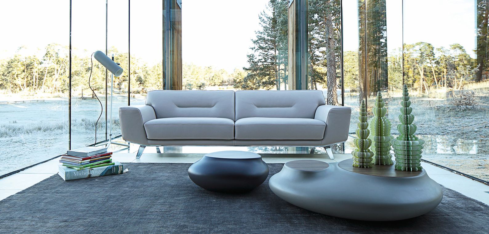 Журнальный столик из полиэфирной смолы и стекловолокна ROCHE BOBOIS CUTE CUT ARCH-00004595 - Вид №3