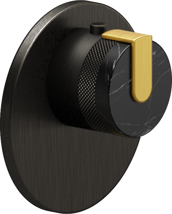 E-8027-R2MBE-L1BAU-BOX-T Термостатический переключатель 3/4-Внешняя часть GRAFF MOD+