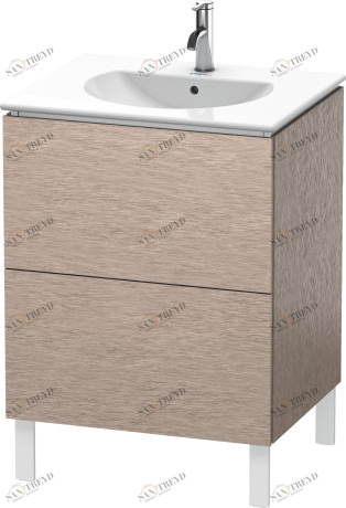 LC660501111 Тумбочка напольная L-Cube #LC6605 620 x 514 мм Кашемировый дуб Duravit