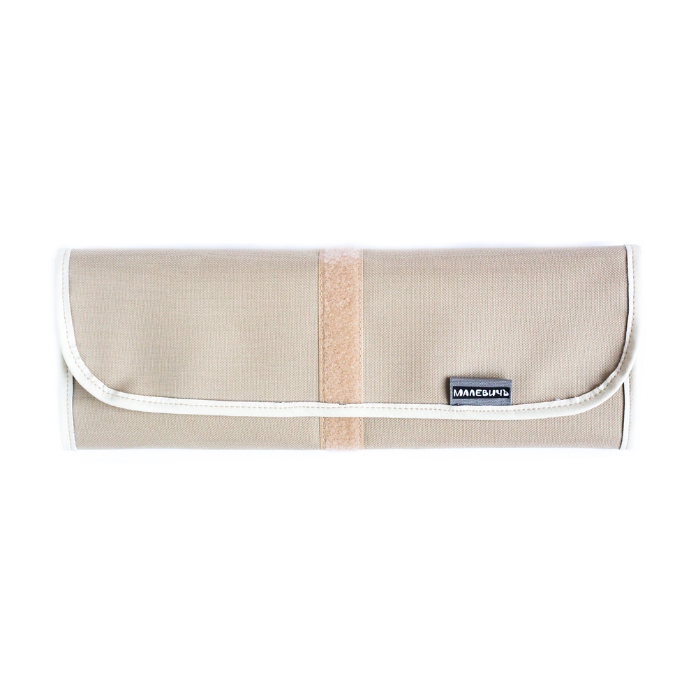 195007 Скрутка для хранения кистей бежевая Малевичъ 