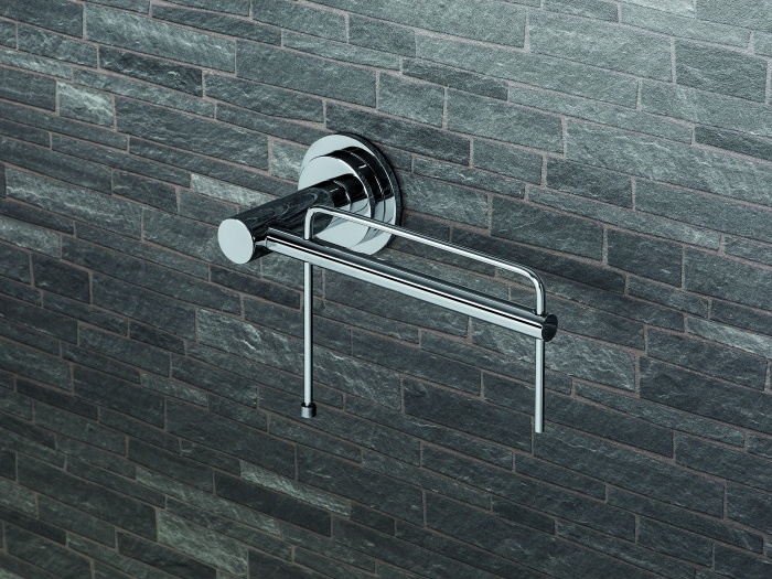 W4908DX W4908 DX Держатель туалетной бумаги с фиксатором (правый) COLOMBO PLUS Colombo Design - Вид №1