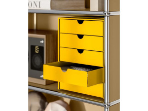 Модульный стальной книжный шкаф