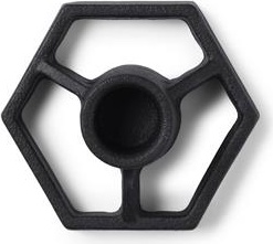 5000010 Подсвечник Prism 1 Black Normann Copenhagen  - Вид №1