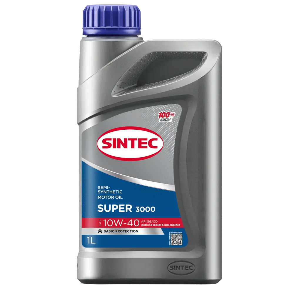 Масло моторное Sintec 10W-40 SG/CD 1 л STLM-2022680