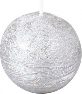 10629094 Luz your senses Свеча-шар Luz your senses 6см (ночное серебро) Парафин