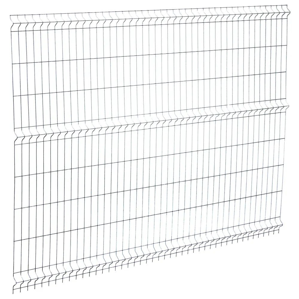 3D панель для забора Fine 2.5x1.73 м оцинкованный 3 ребра Santreyd STLM-2019392