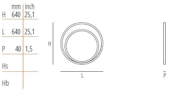 Wiener GTV Design Настенное зеркало из массива дерева в раме sun-id-1480102 - Вид №2