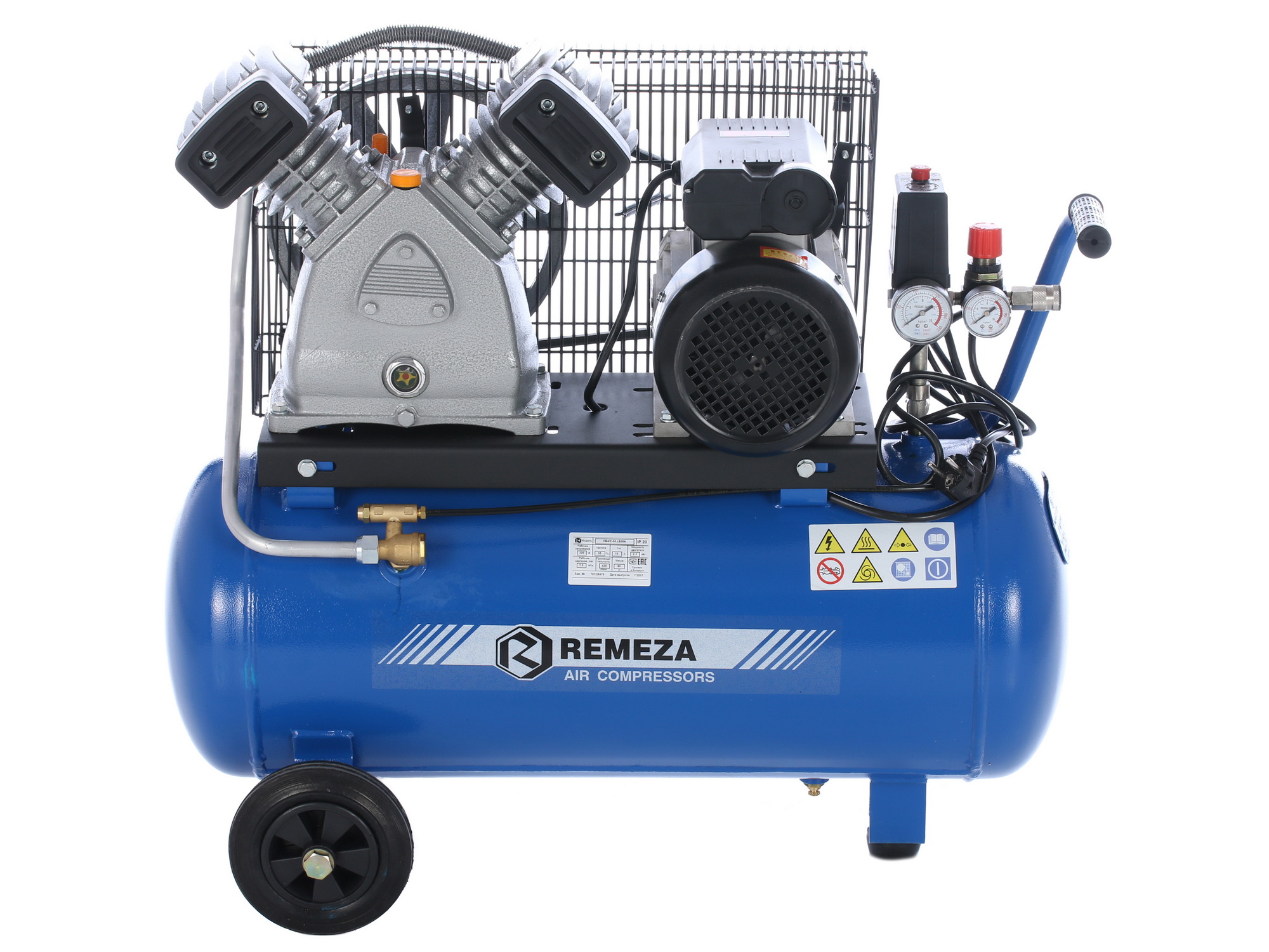 Компрессор поршневой масляный Remeza СБ4/С-50 LB 30 A 1169142 STDN-0098443 - Вид №1