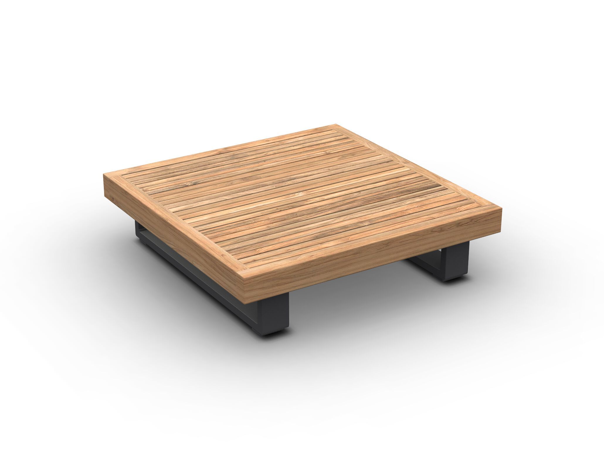 Квадратный стол из тикового дерева Jati Kebon Truro ARCH-00144171 - Вид №1