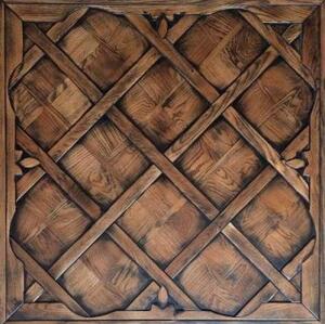 Модульный паркет Da Vinci Состаренный модульный паркет Гранд Герольдсберг Пятый Дуб Любая на выбор брашированная, гладкая, рельефная (Брашированная, Гладкая, Рельефная) х мм.