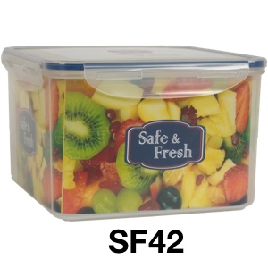 SF4-2 Контейнер пищевой квадратный 3,7 Л Цветочная коллекция 