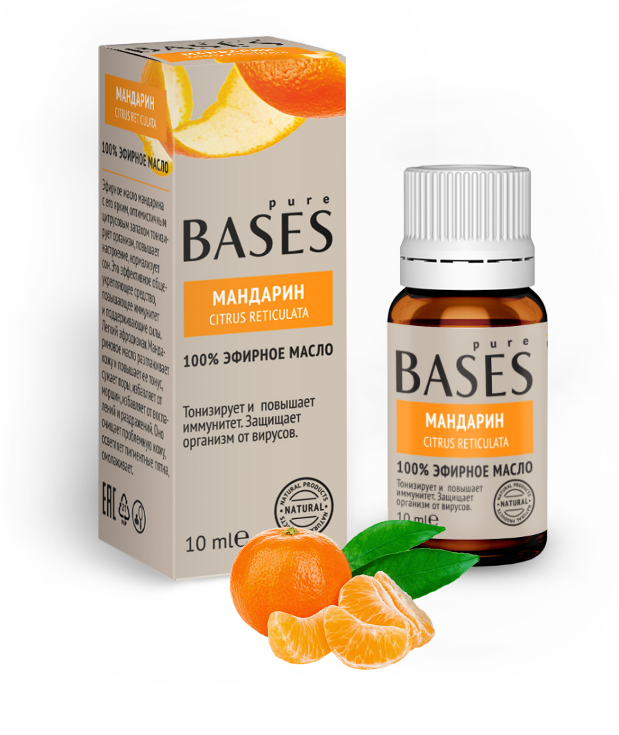 82391929 Масло эфирное для бани Мандарин 10 мл STLM-0026289 ДОКТОР БАНЯ 