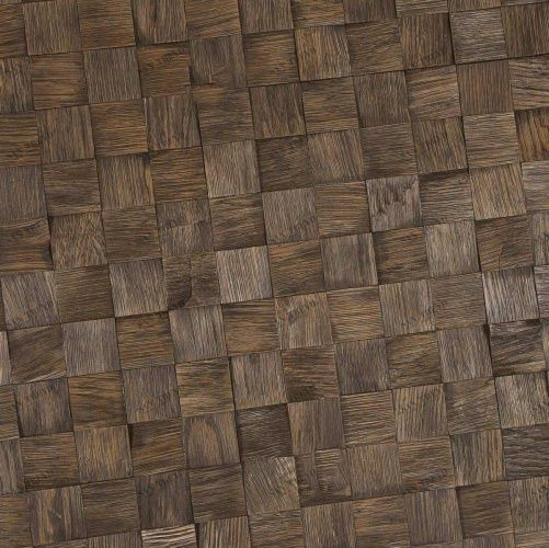 Мозаика и 3D панели из дерева Tarsi 3D Капа Дуб 3д (мозаика панели), брашированная (3Д (мозаика панели), Брашированная) 300х300 мм 3Д2041